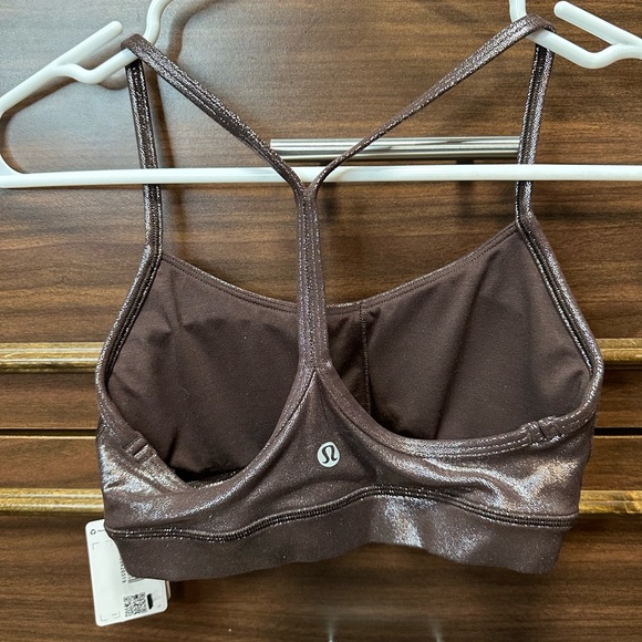 NWT Lululemon Flow Y Nulu Bra Shine *Light Support, A–C Cups Size 2 - Picture 5 of 5